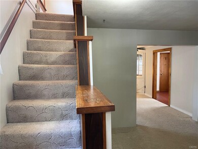 Stairs to upstairs bedrooms