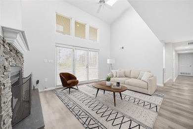 Virtually Staged Living Room