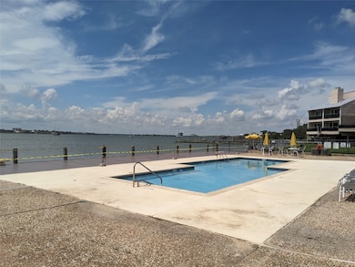 Waterfront view from pool.