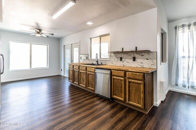 Butcher block counters