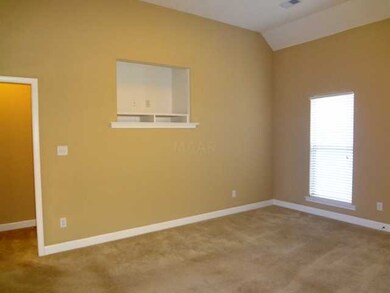 Great room with built-in for TV