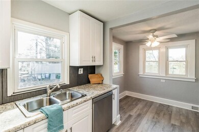 Nice big window over sink.