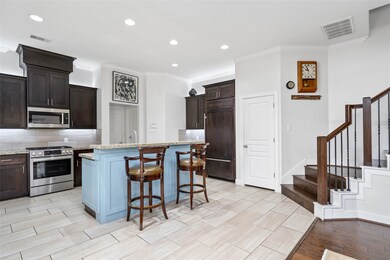 Kitchen features upgraded appliances (2020).