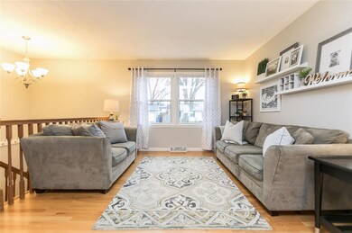 Living Room boast of newly painted Interior with p