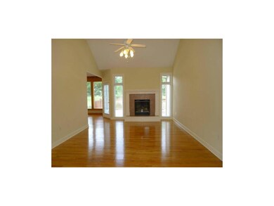 Gleaming Hardwood Floors!  Gas Logs start with fli