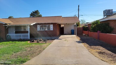 Front of house carport