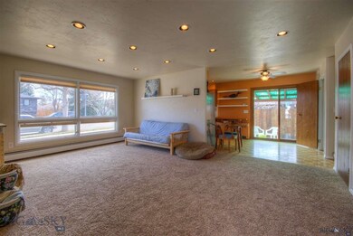 Large living room, freshly painted