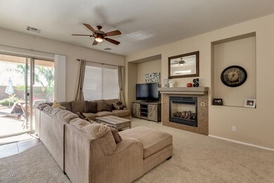Cozy Gas Fireplace