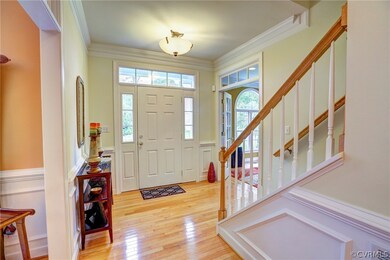 Foyer towards front door