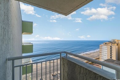 Private Balcony off bedroom with an ocean view