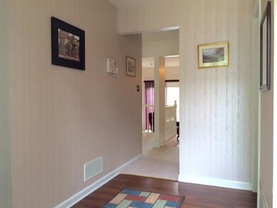 A very welcoming entry to the home. On the right y