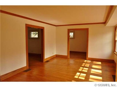 Living Room Spacious Living Room with hardwood flo