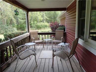 Patio/Deck. Inviting front covered porch spans the