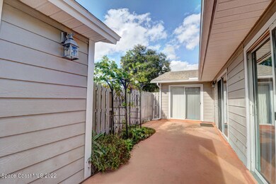 Enter into Private Patio Space