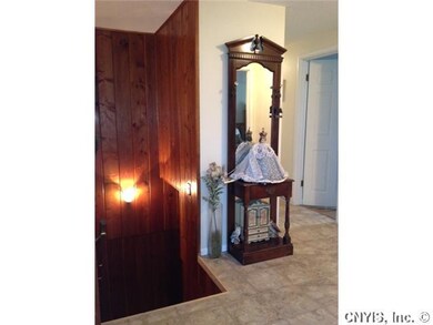 Foyer. Large open foyer with newer flooring and st