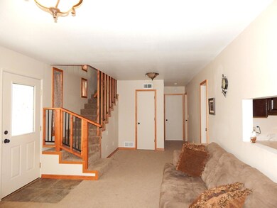 Living Area and Front Entrance