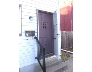 Exterior Front. Behind this door may be the beginn