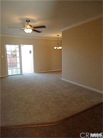 nice open space with slider to back yard