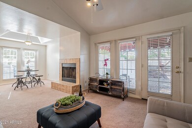 WOOD BURNING FIREPLACE