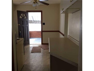 Kitchen. Back porch enters into the kitchen