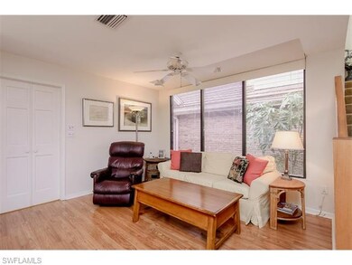 Family room over looking atrium.
