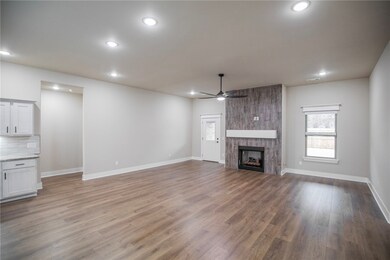 Luxury vinyl plank in main living areas