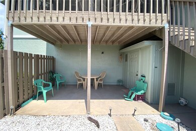 Patio and utility room down stairs