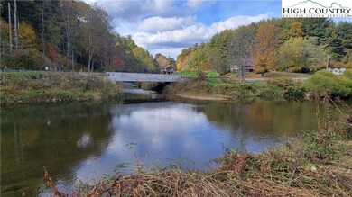 Mouth of Beaver Creek across the river