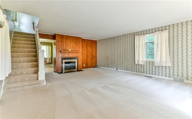 Living Room and the doorway to the Kitchen is to t