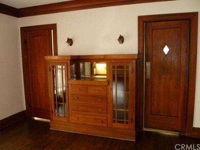 This lovely built in buffet serves the dining room