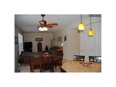 Kitchen opens to dinette and great room