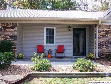 Covered front porch