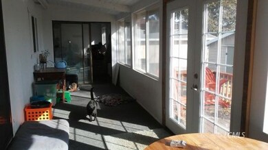 enclosed back porch