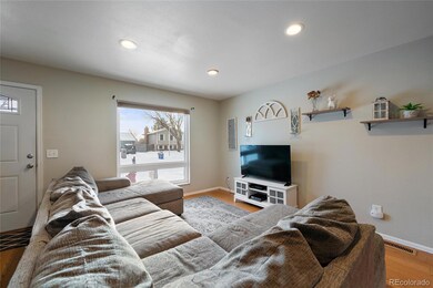 Living area from kitchen to the front of the home