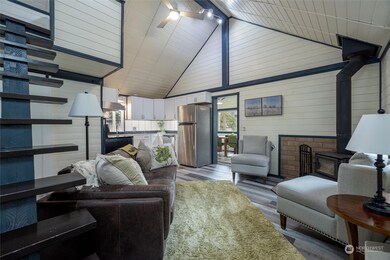 The square footage of this home is maximized with the open layout.