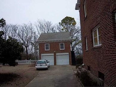 Exterior Front. Two Car Garage