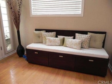 Entry way with custom bench.