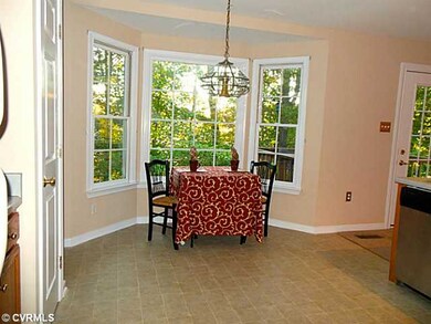 Breakfast Nook - Bay window in breakfast nook, ove