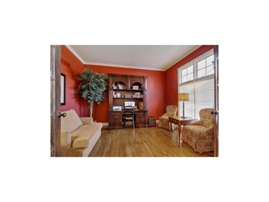 1st floor office with french doors