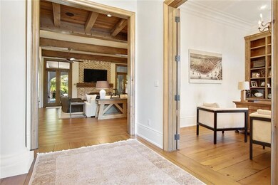 Foyer leading to Family Room