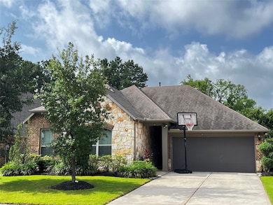 This well-maintained two-car garage home is situat