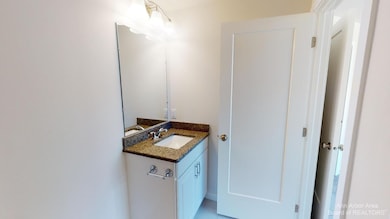 Lower level full bathroom.