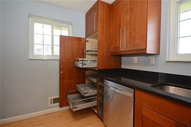 Pantry w/ roll out drawers