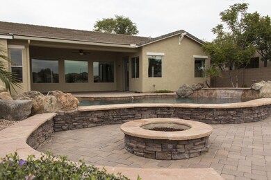 rear patio
