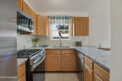 Kitchen with new appliances
