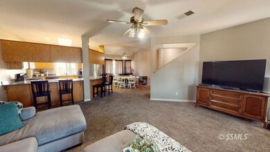 Livingroom facing Dining and Kitchen