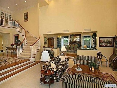 Open concept for formal area