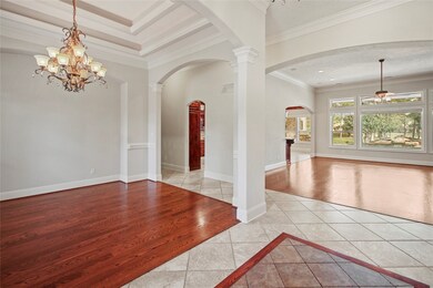 View from front door of Formal Dining and Living Room