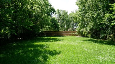 Rear of property