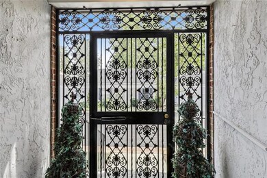 Looking out from front entry.